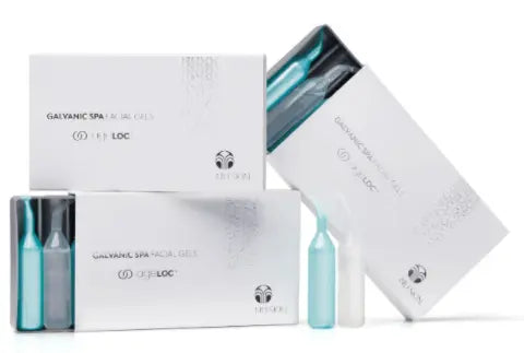 Galvanic Spa Facial Gels 3 Boxed with 8 Vials - Lumia Spa Skincare