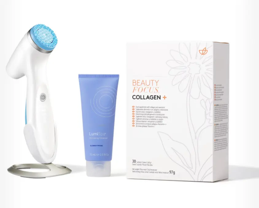 Better together Collagen+ and ageLOC LumiSpa iO System Blemish Skin 